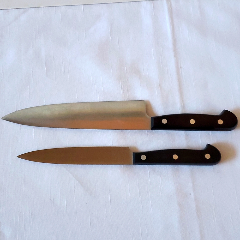 Vintage. Zwilling J.A. Henckels Solingen Germany 8" & 6" - Picture 4 of 7